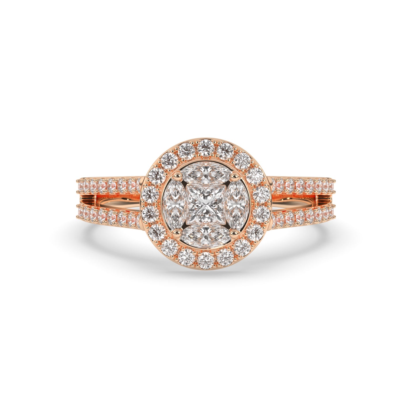 Brillique Diamond Wedding Ring