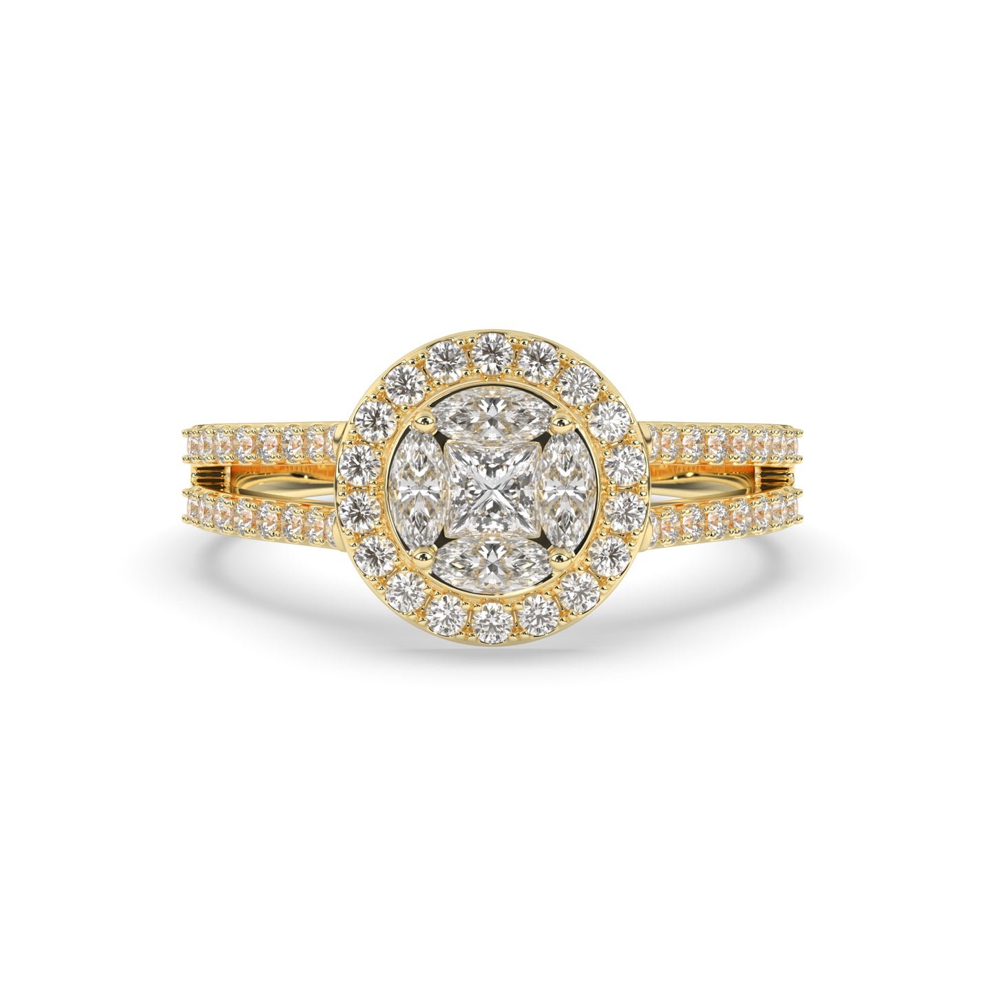 Brillique Diamond Wedding Ring