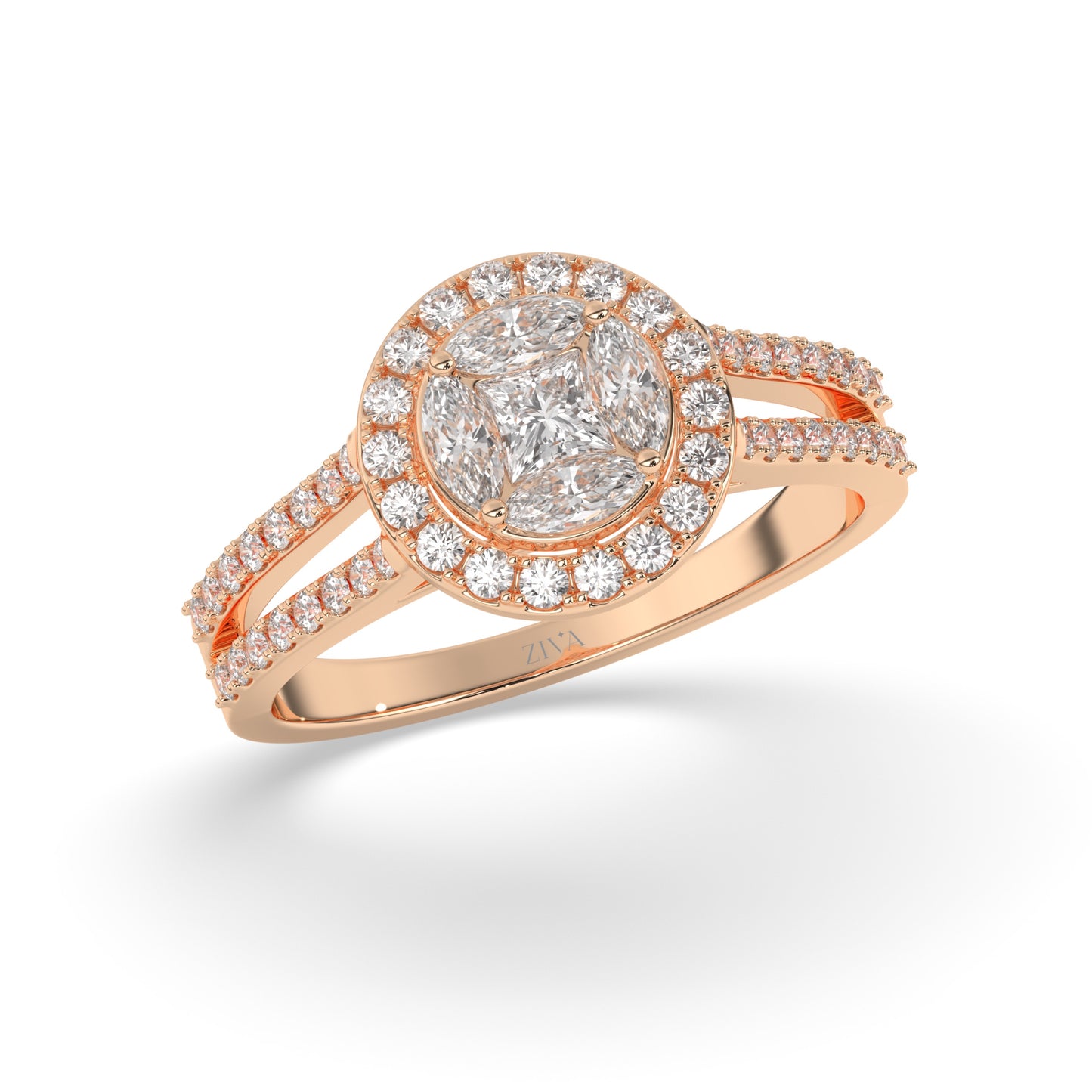 Brillique Diamond Wedding Ring