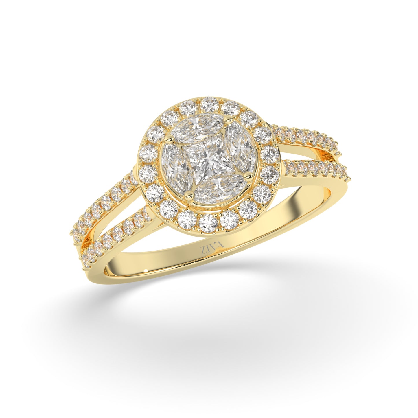 Brillique Diamond Wedding Ring