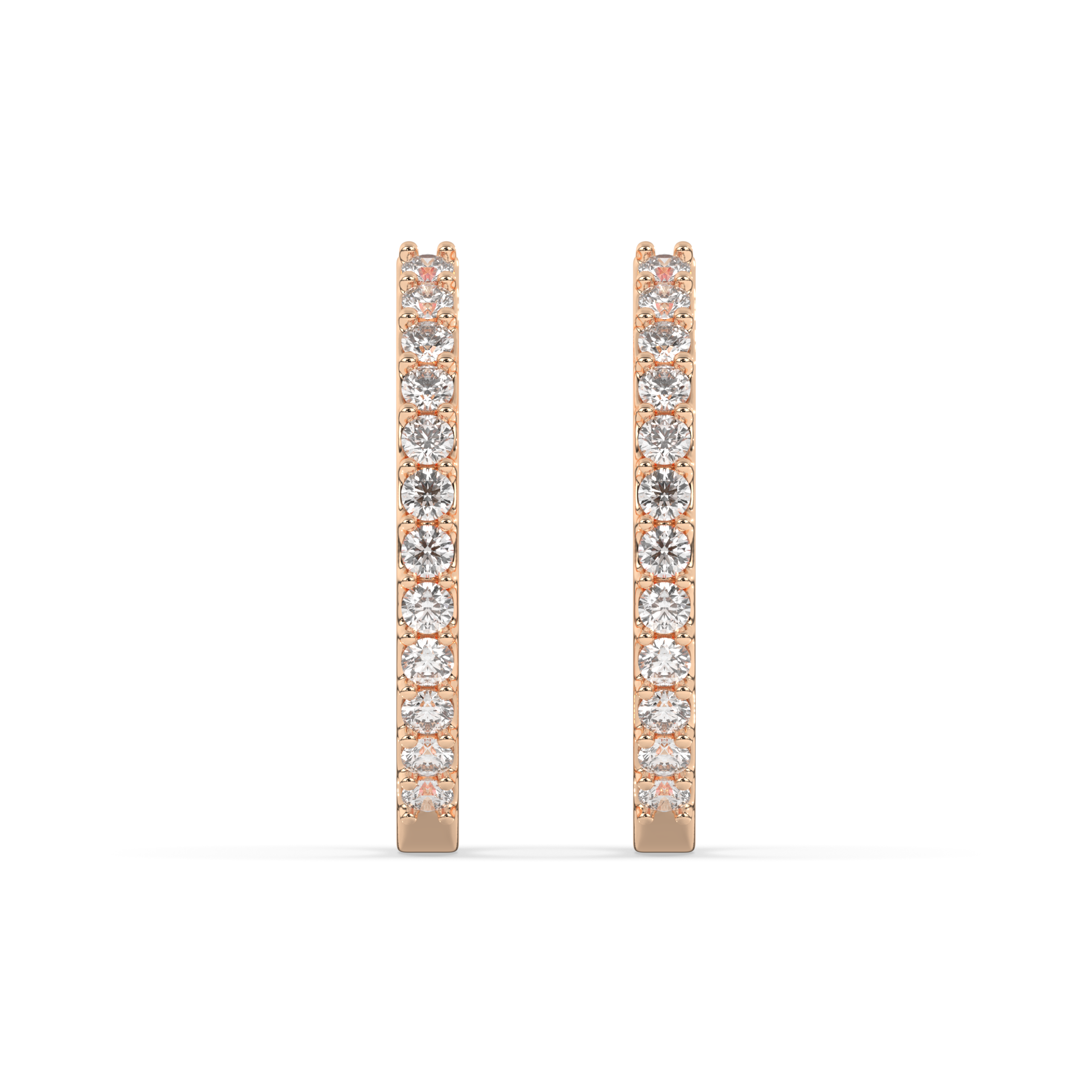 Aurelia Diamond Hoop Earring