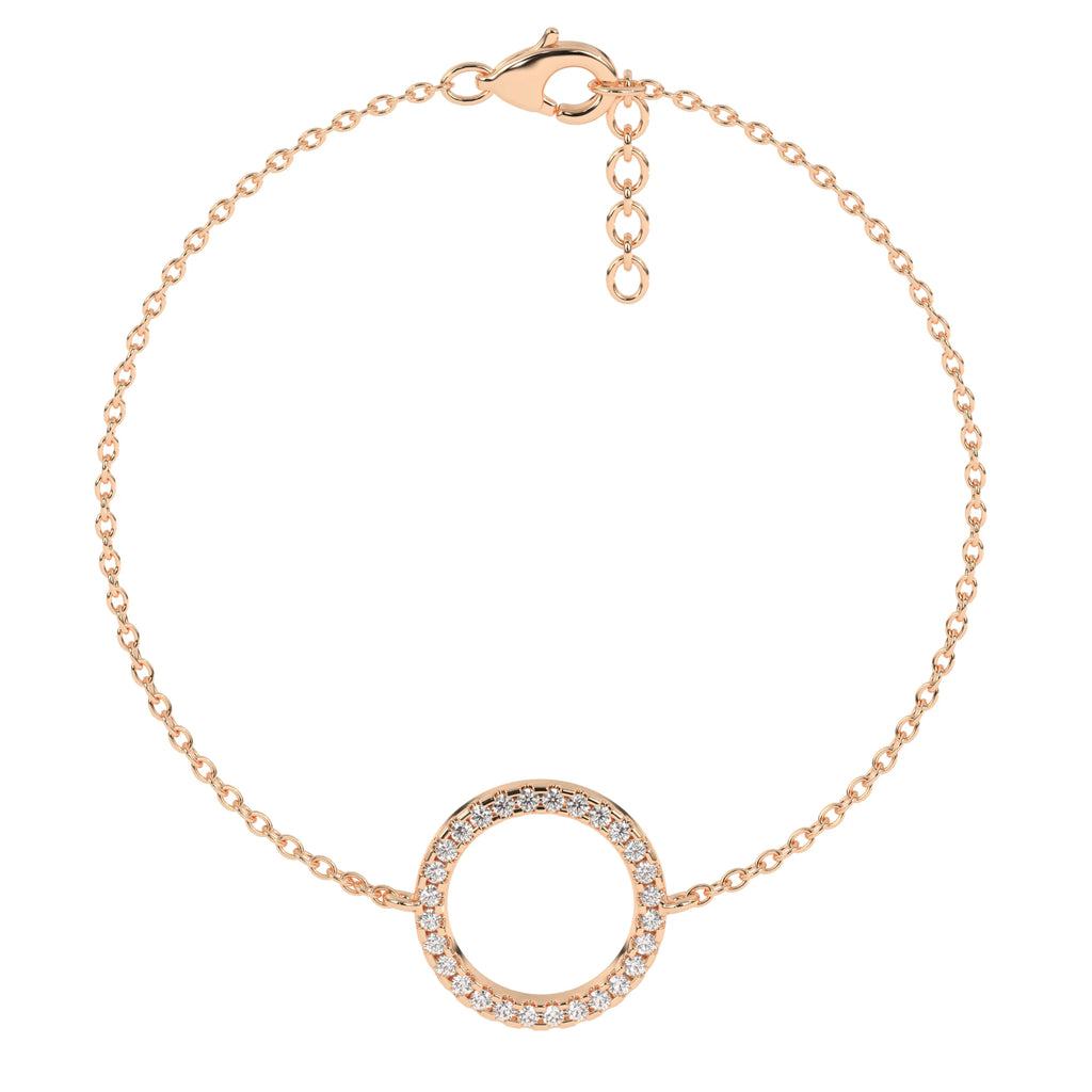 Celestia Elegant Diamond Bracelet