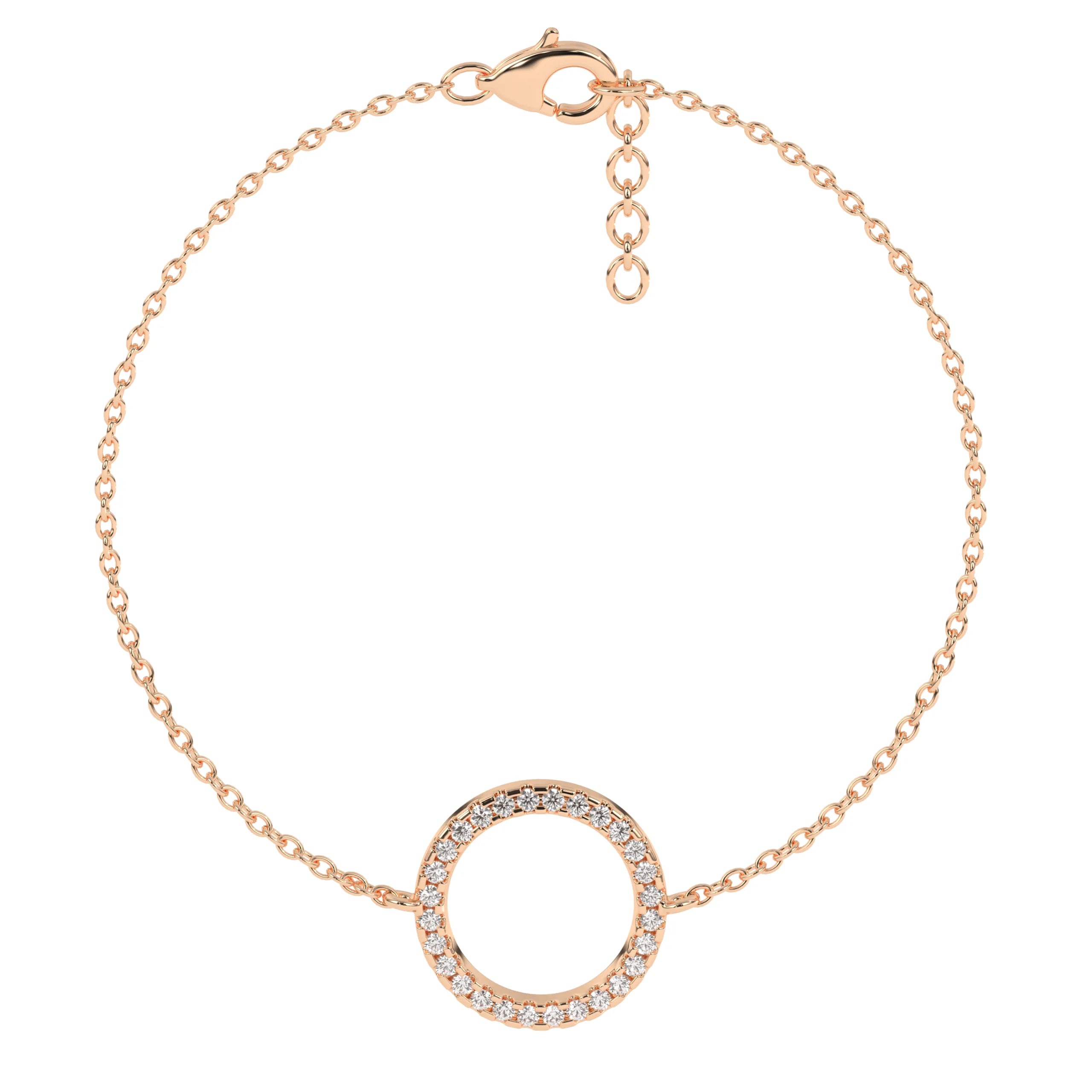 Celestia Elegant Diamond Bracelet
