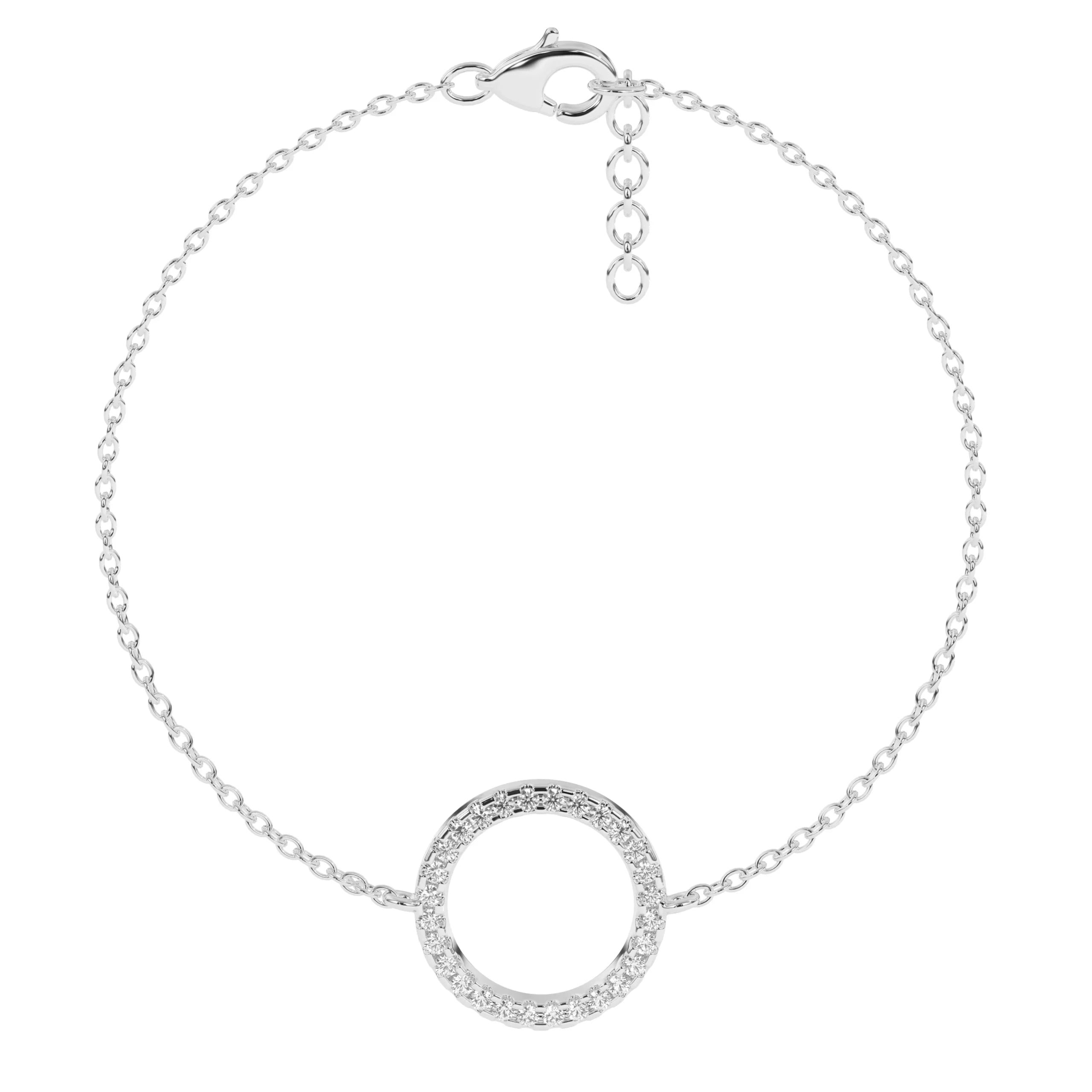 Celestia Elegant Diamond Bracelet