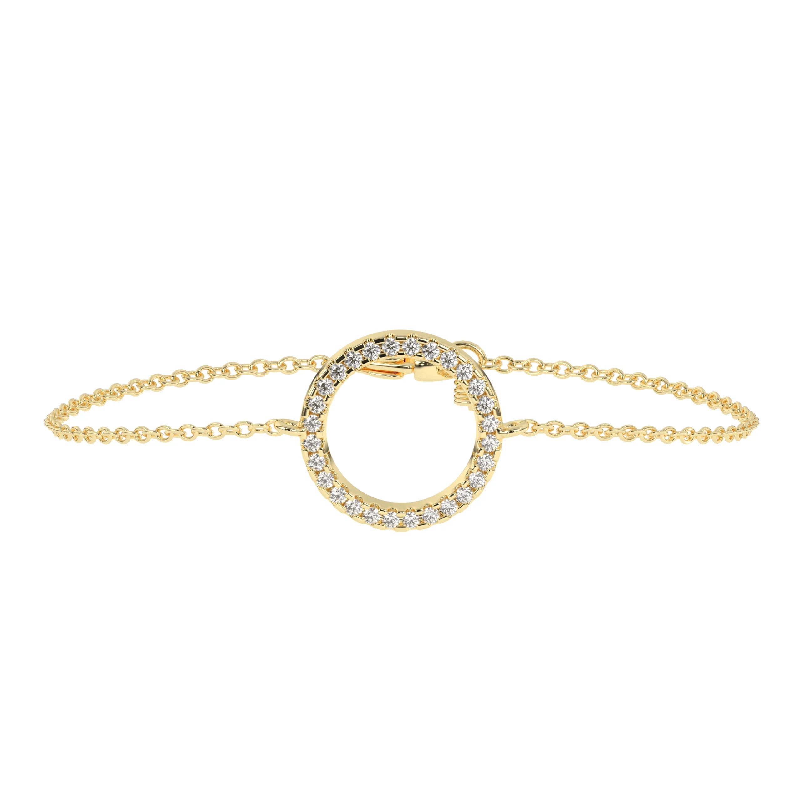 Celestia Elegant Diamond Bracelet
