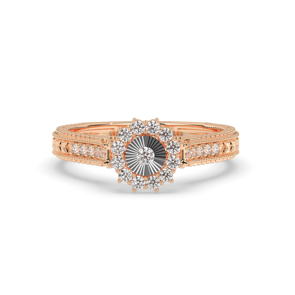 Veloria Halo Diamond Ring