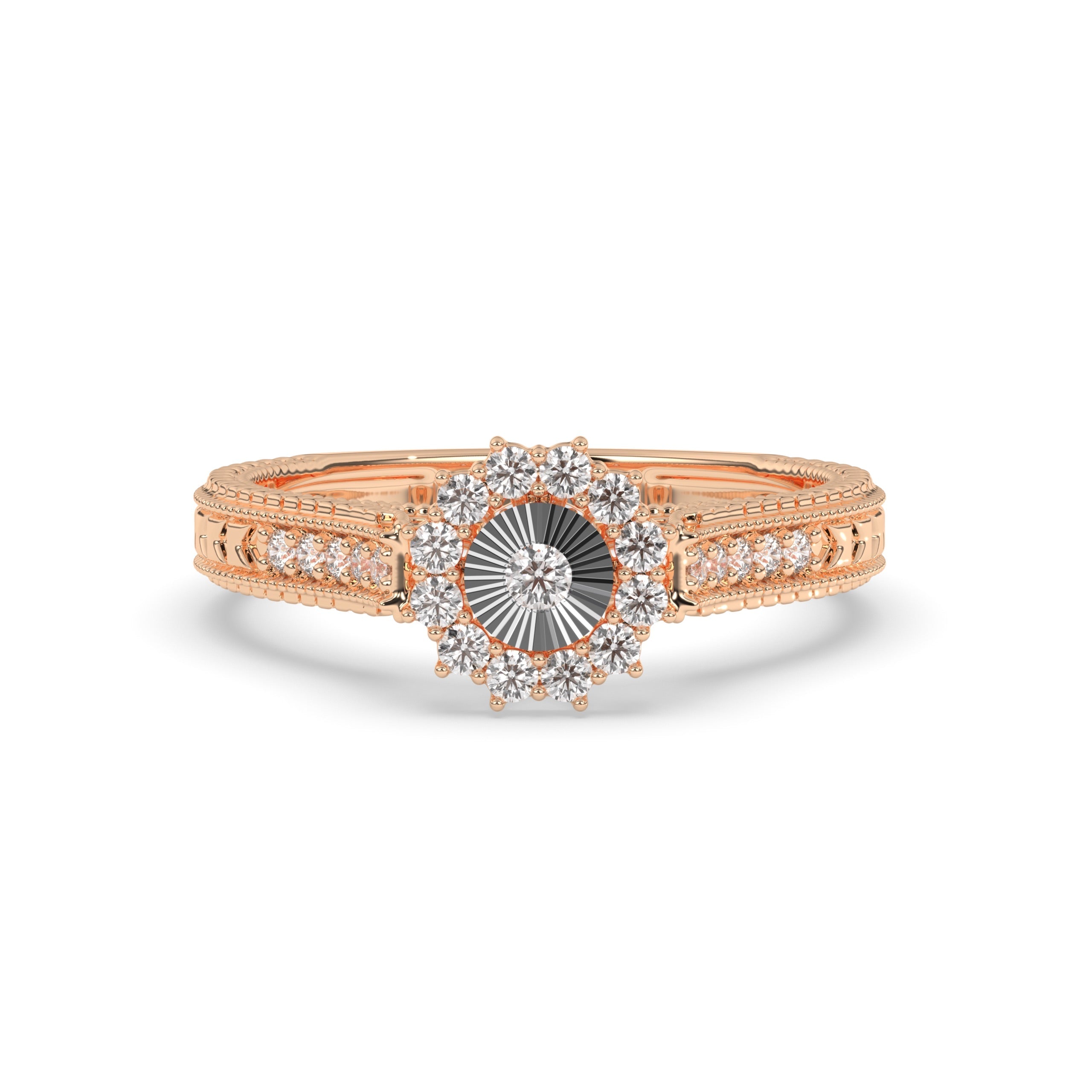 Veloria Halo Diamond Ring