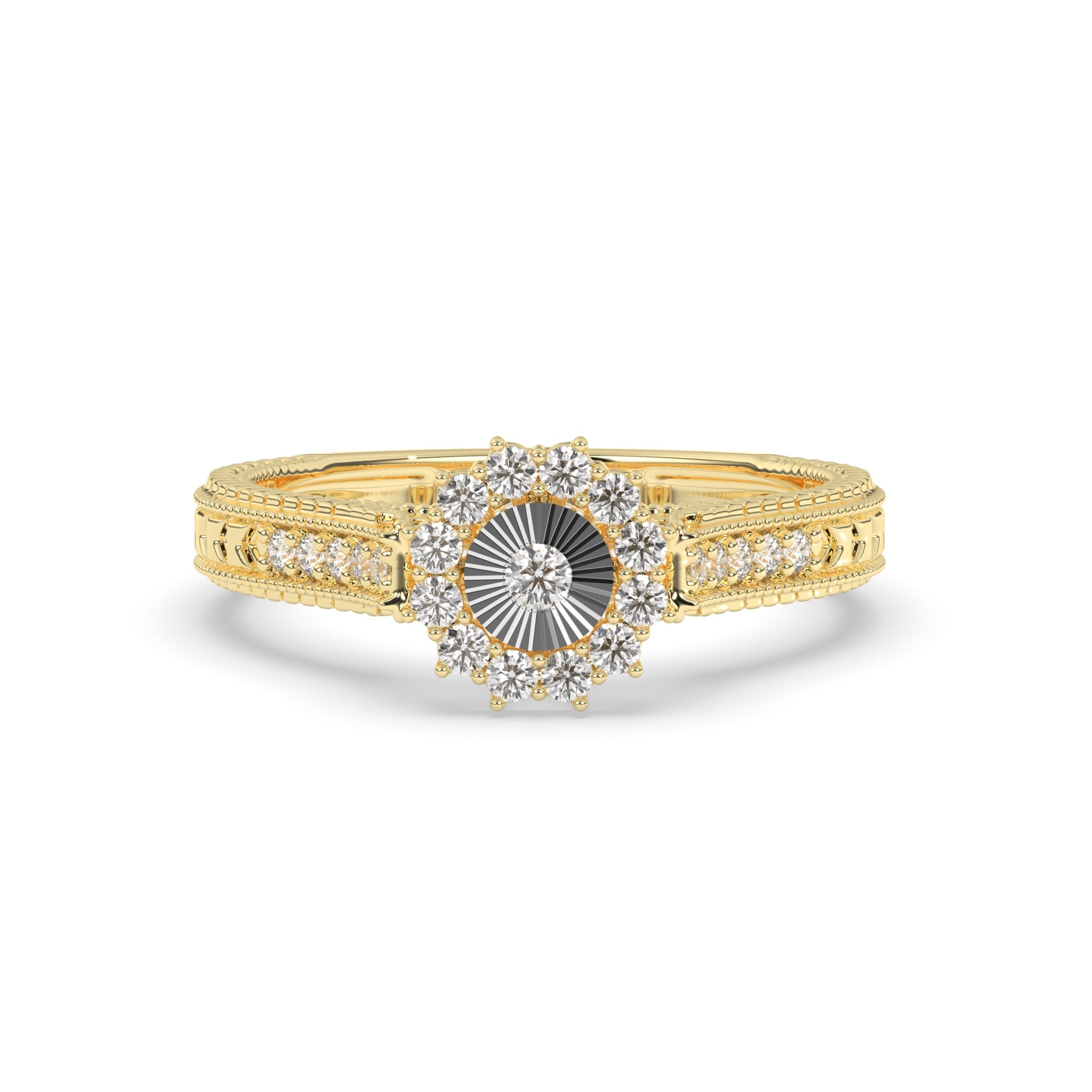 Veloria Halo Diamond Ring