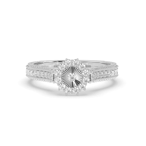 Veloria Halo Diamond Ring