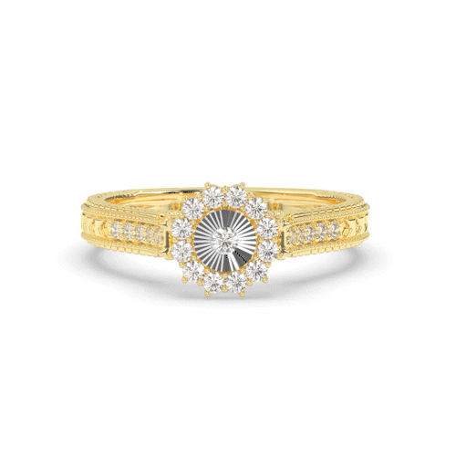 Veloria Halo Diamond Ring