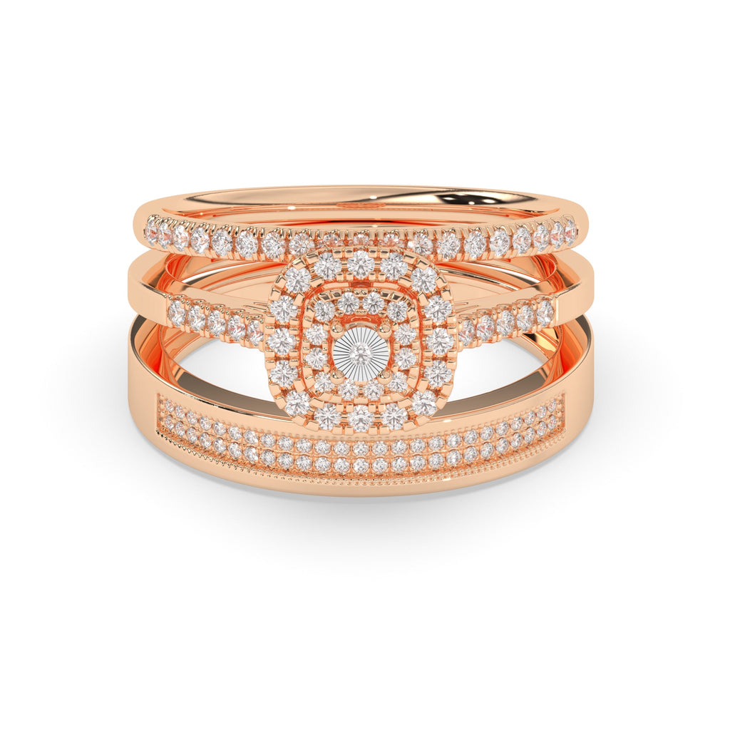Imperium Halo Diamond Ring