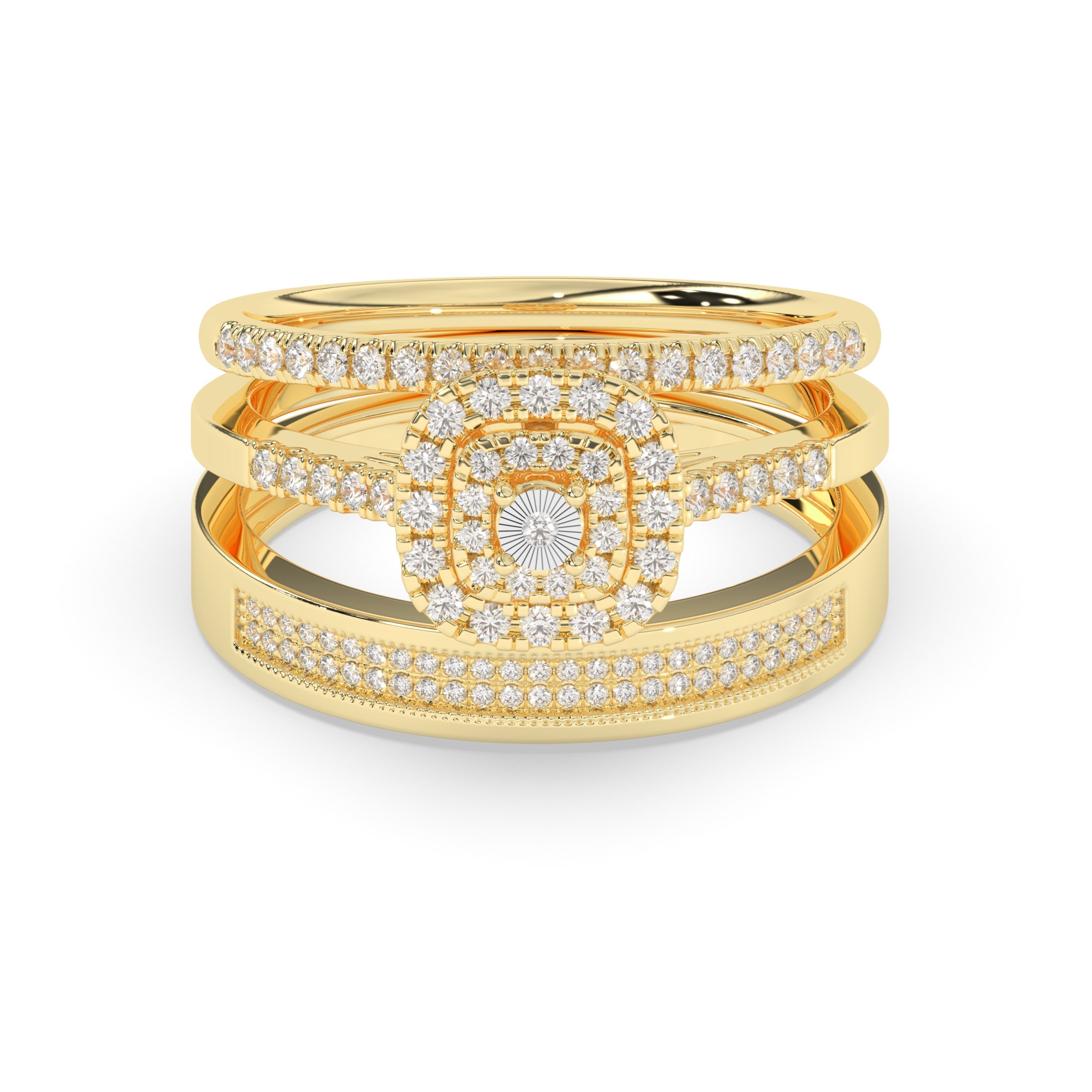 Imperium Halo Diamond Ring