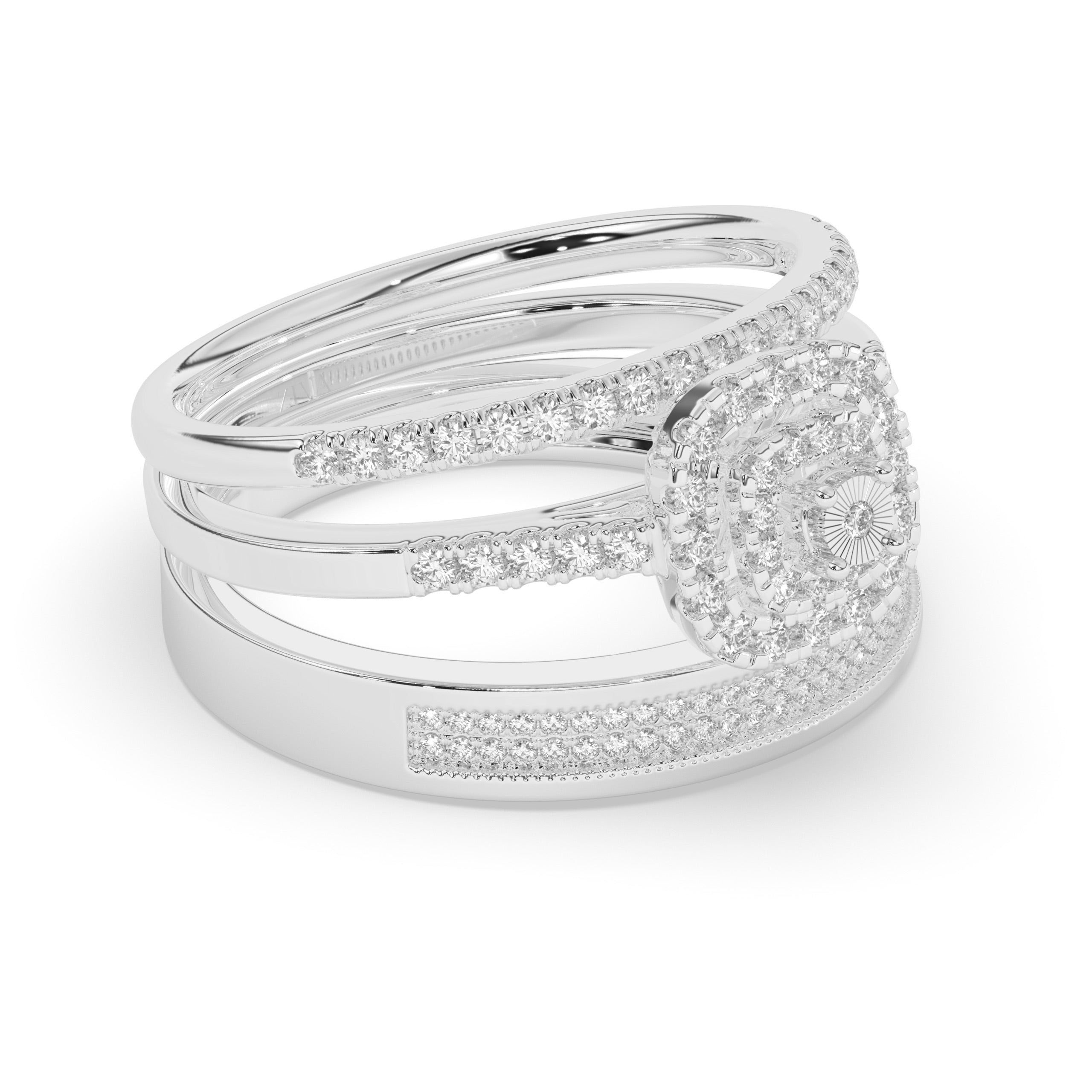 Imperium Halo Diamond Ring