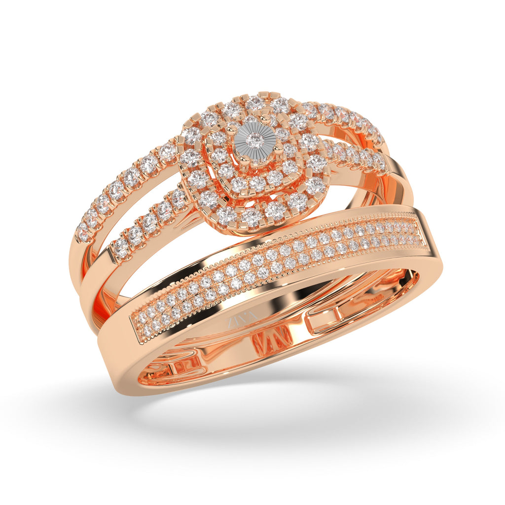 Imperium Halo Diamond Ring