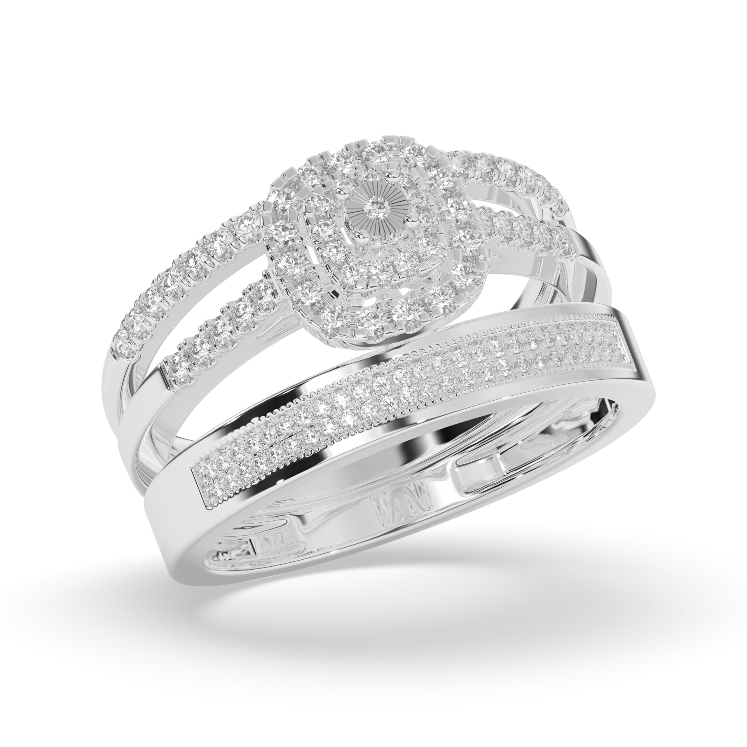 Imperium Halo Diamond Ring