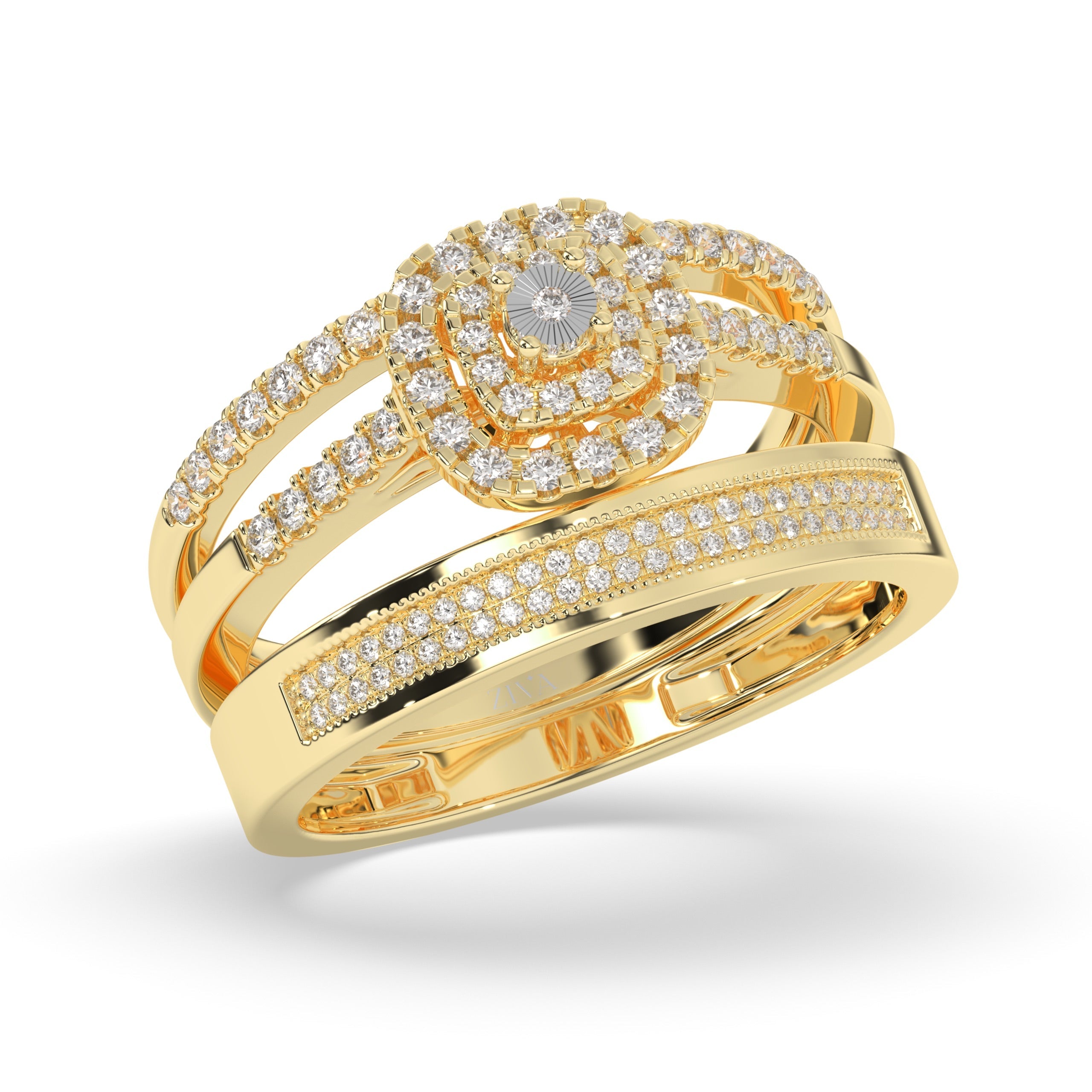 Imperium Halo Diamond Ring
