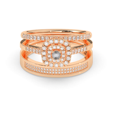 Imperium Halo Diamond Ring