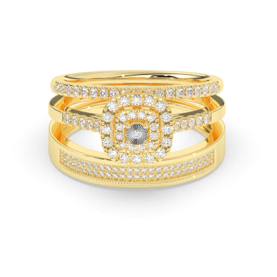 Imperium Halo Diamond Ring