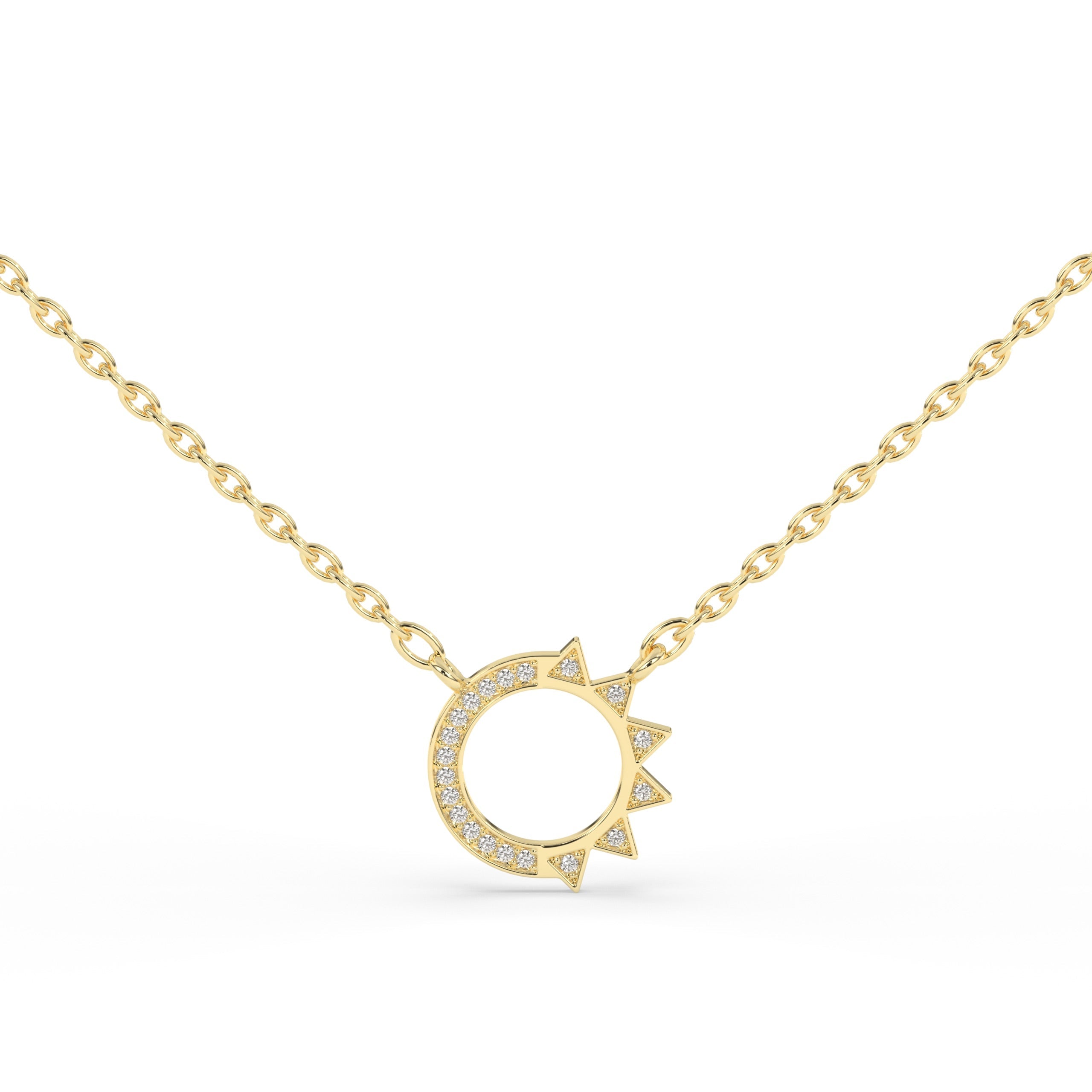 Solara Diamond Necklace