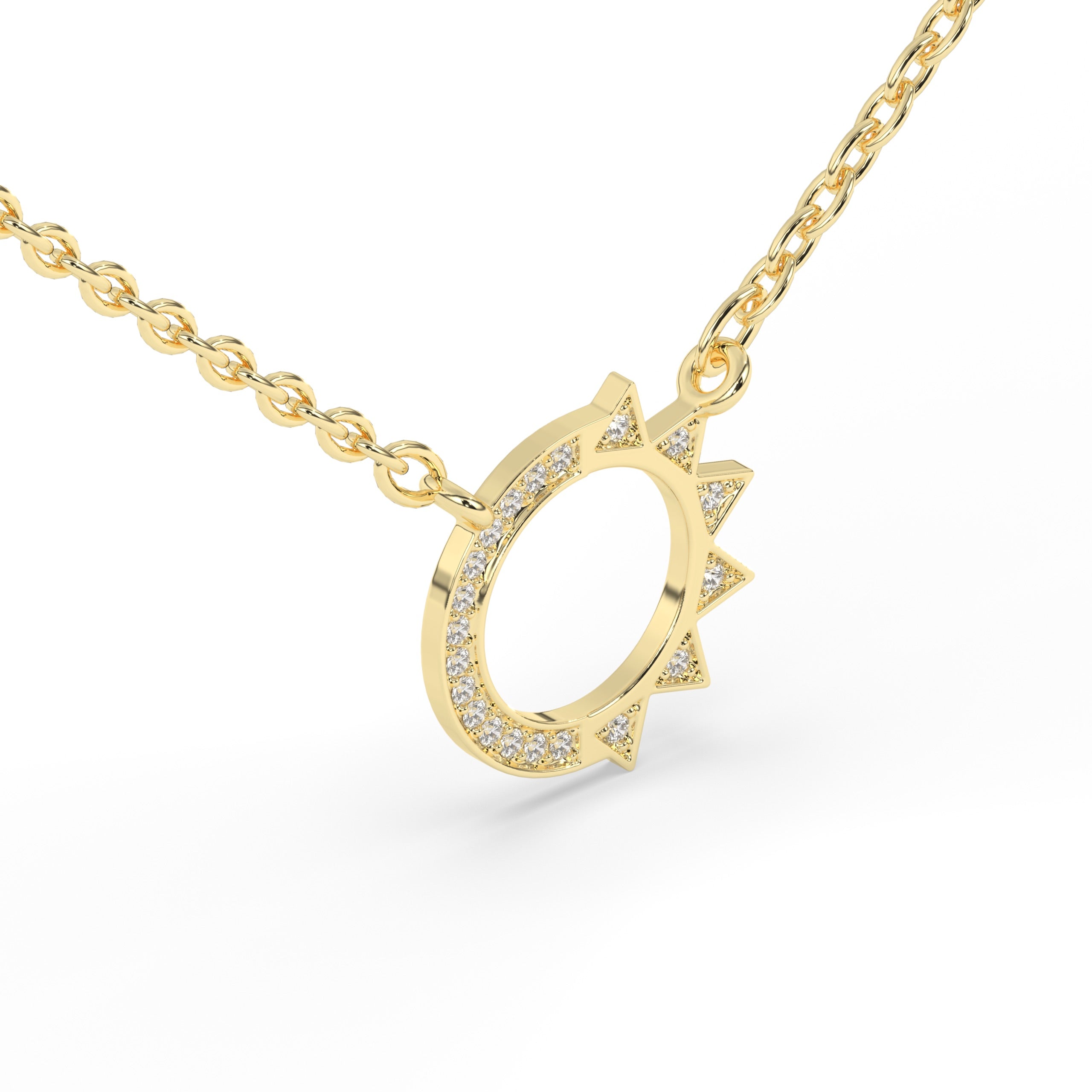 Solara Diamond Necklace