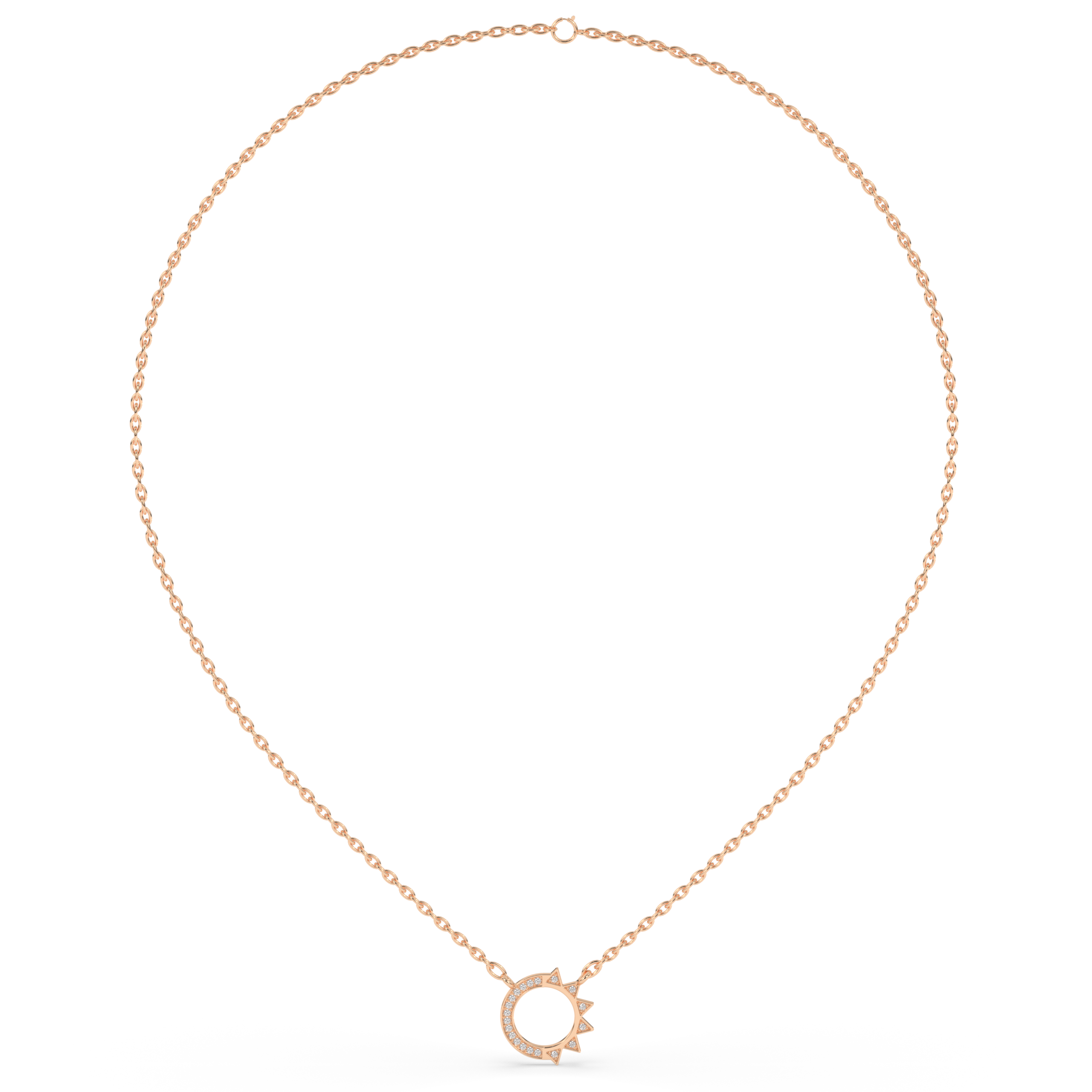 Solara Diamond Necklace