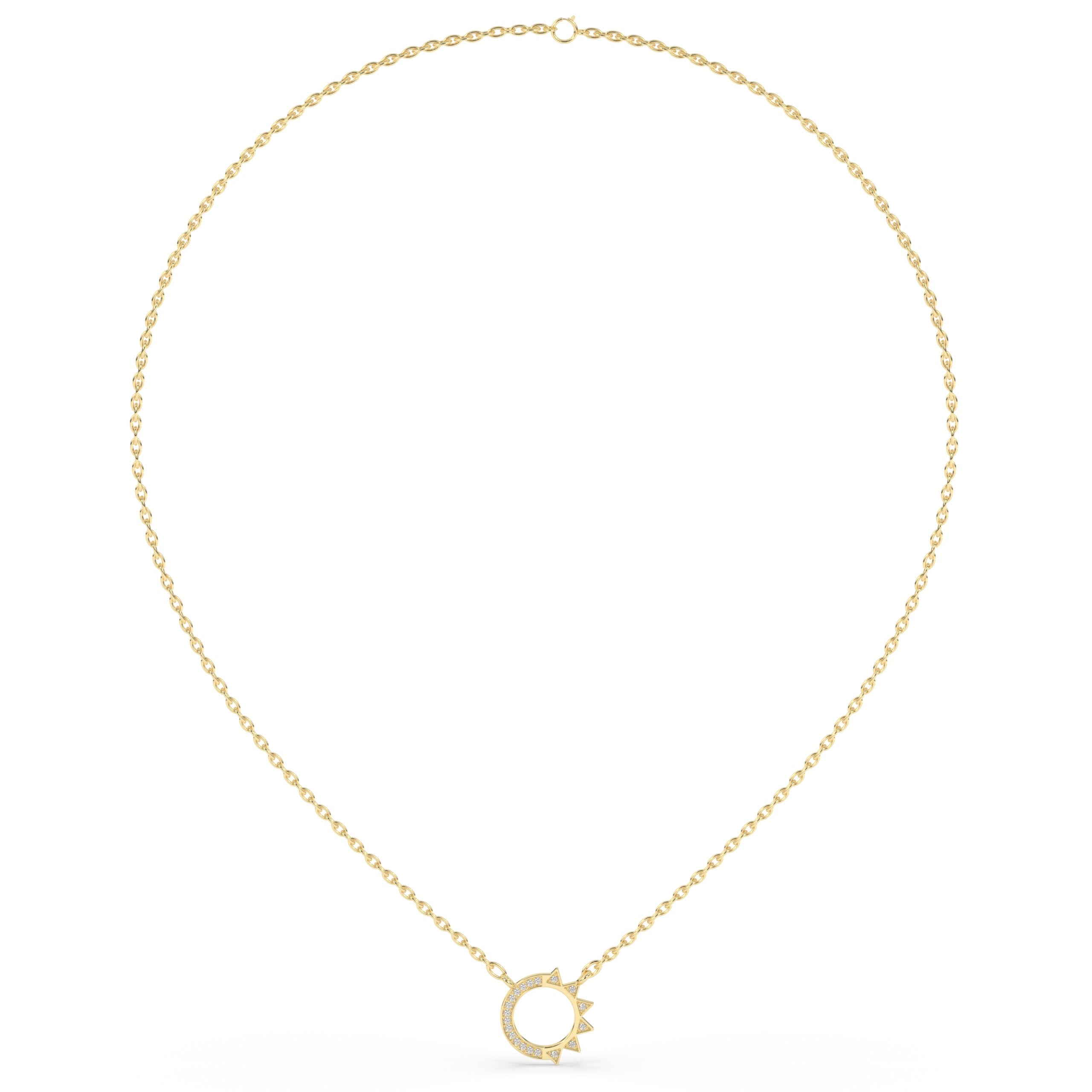 Solara Diamond Necklace