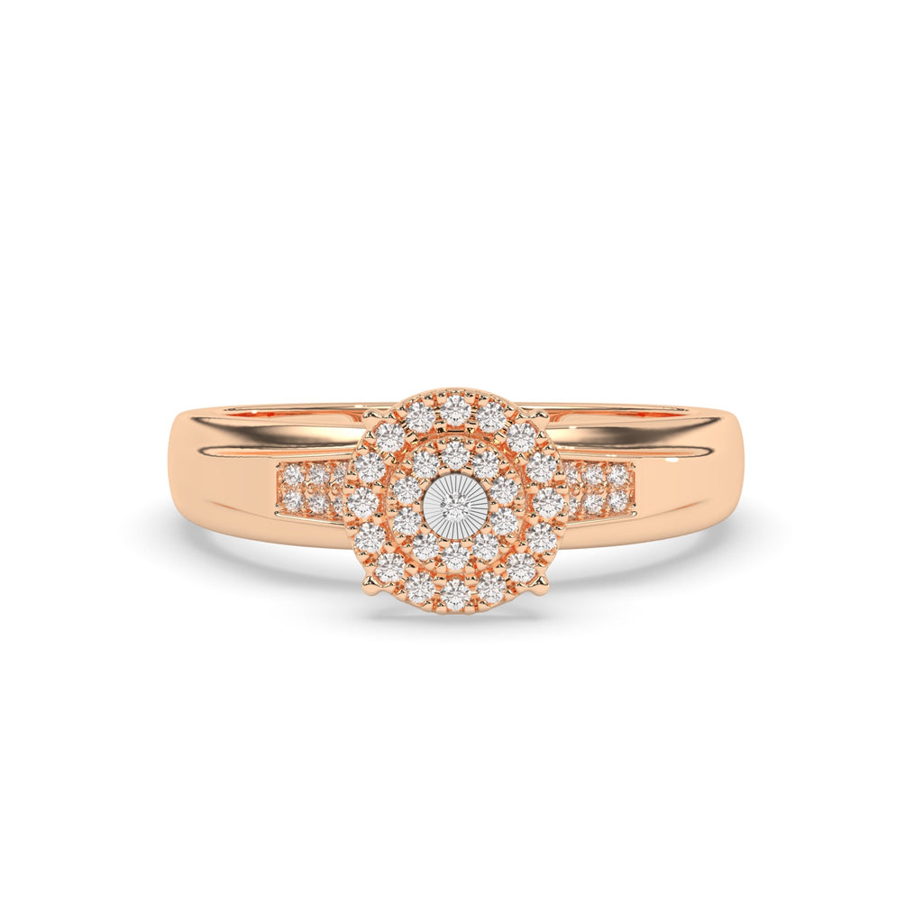Regal Halo Diamond Ring
