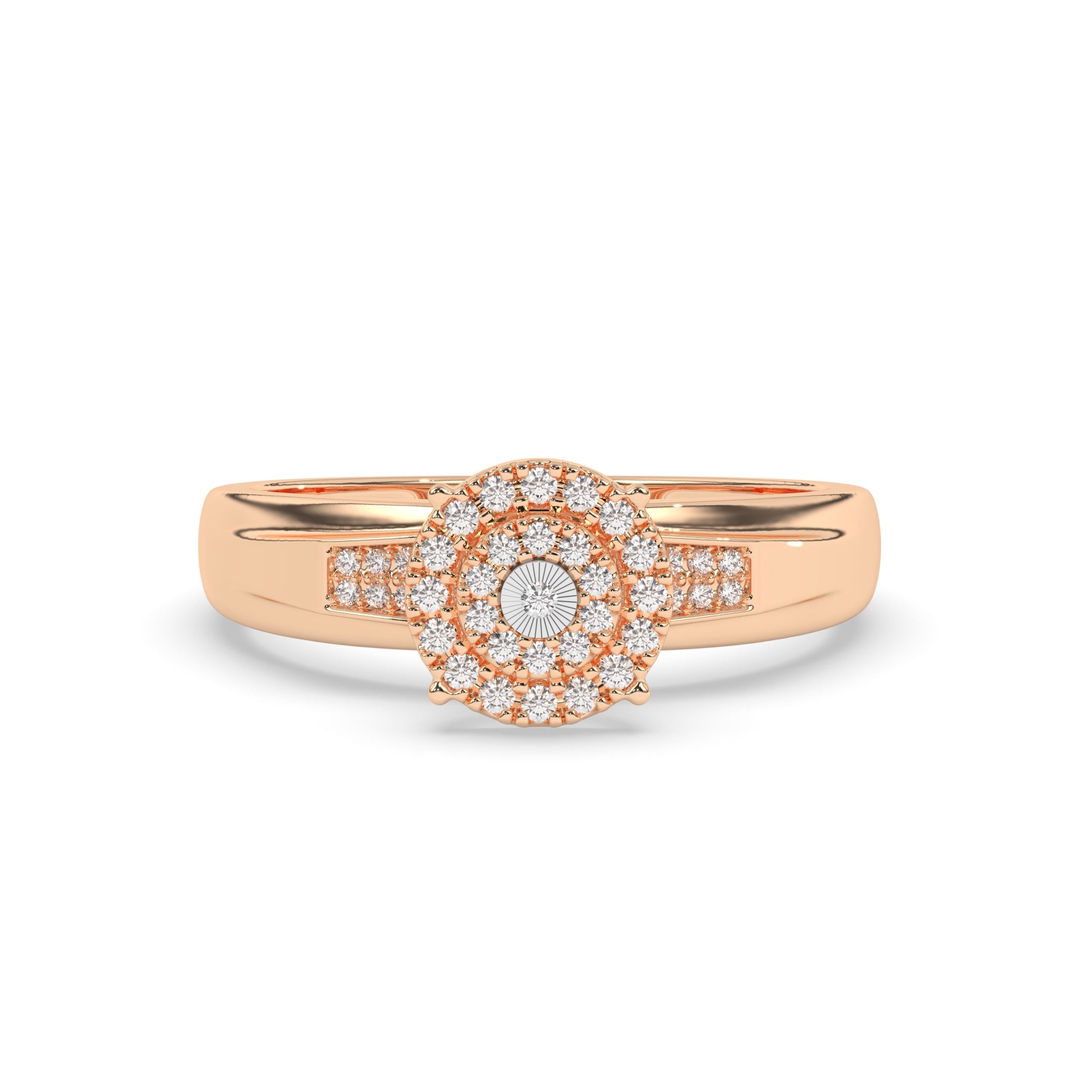Regal Halo Diamond Ring