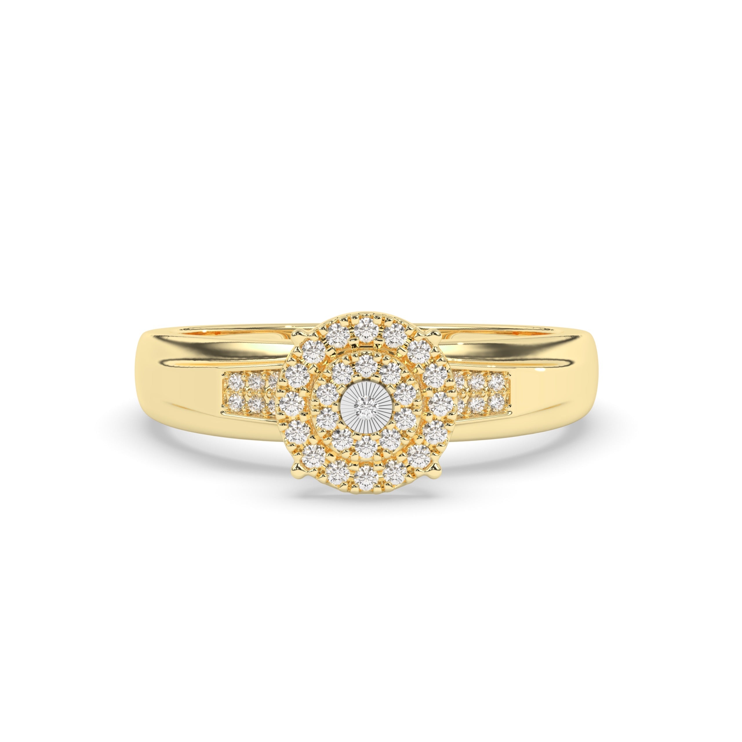 Regal Halo Diamond Ring