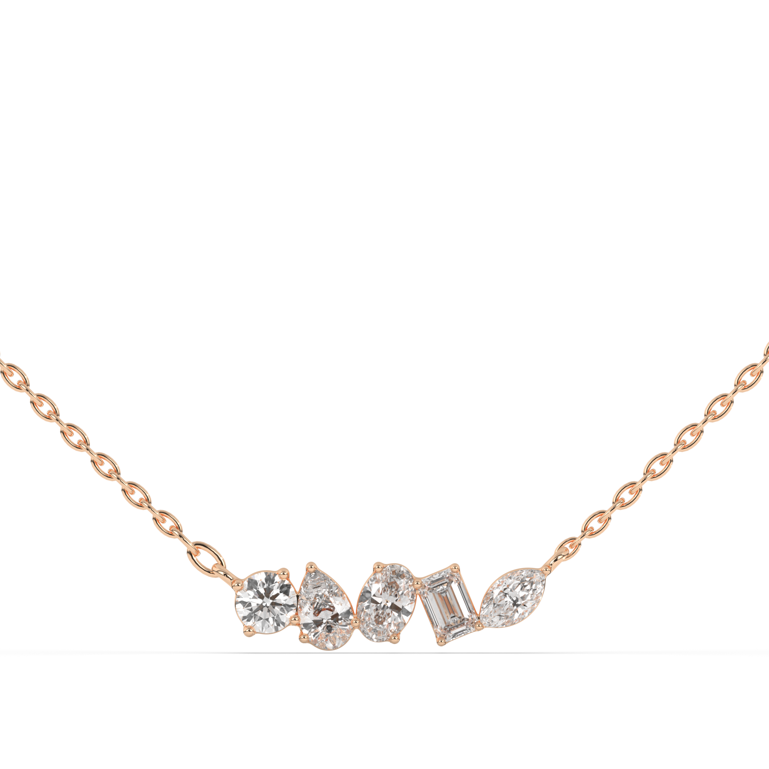 Cocktail Diamond Necklace