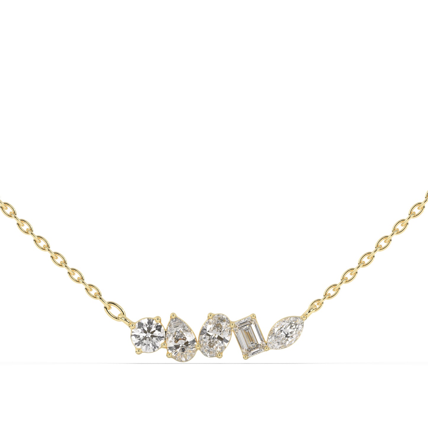 Cocktail Diamond Necklace