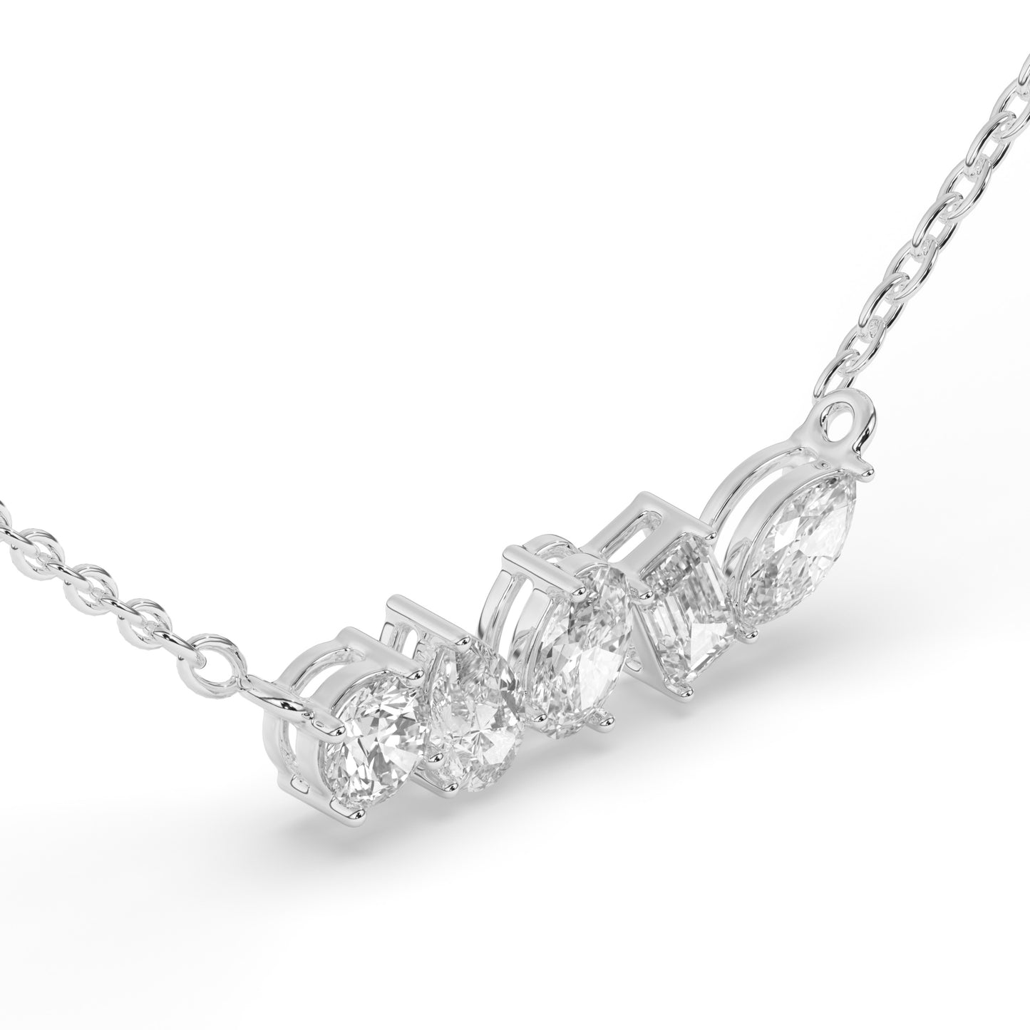 Cocktail Diamond Necklace