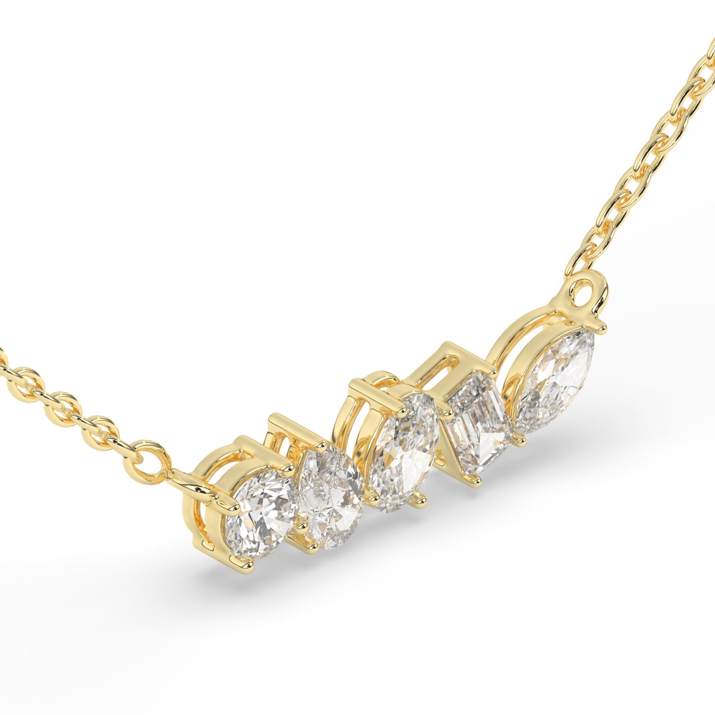 Cocktail Diamond Necklace
