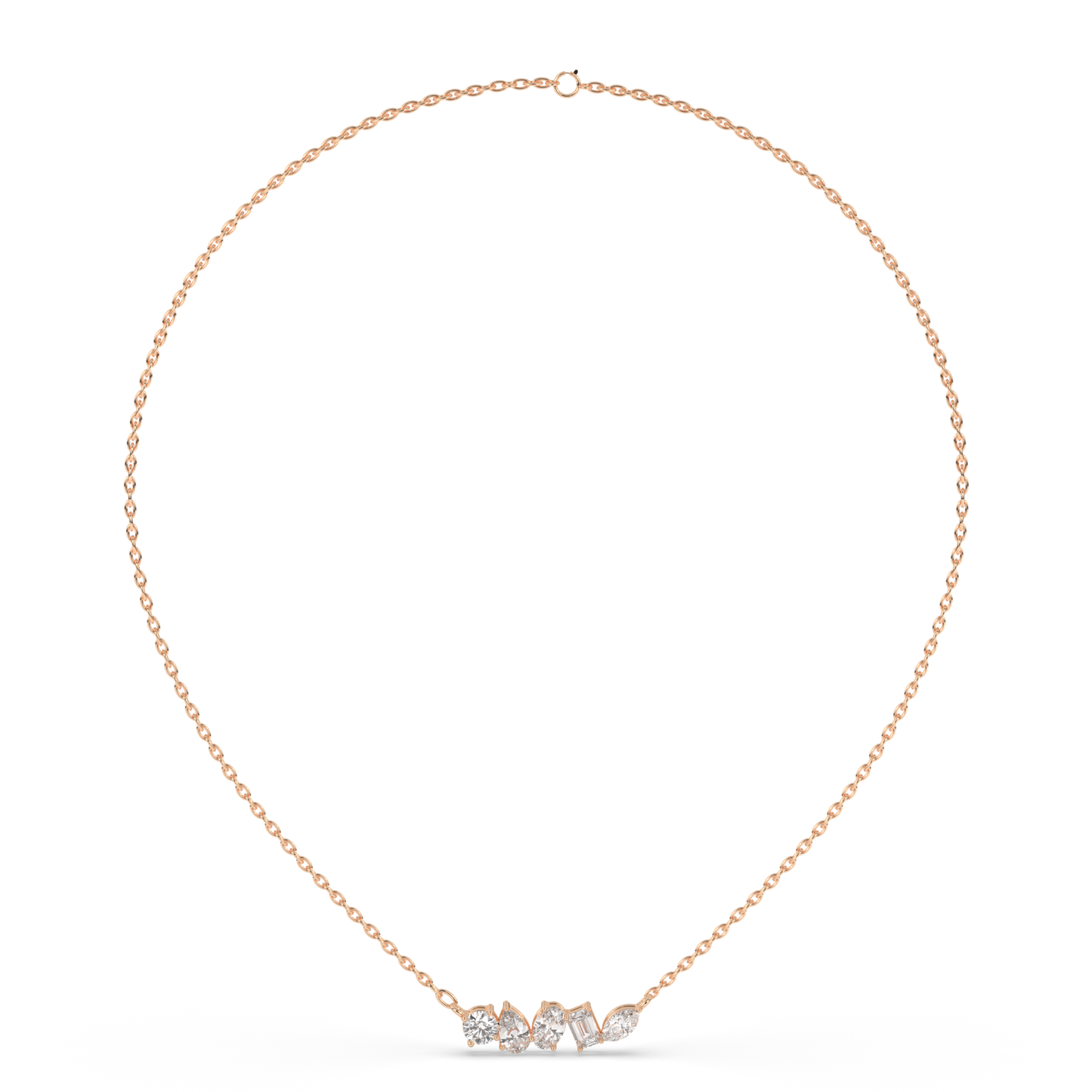 Cocktail Diamond Necklace