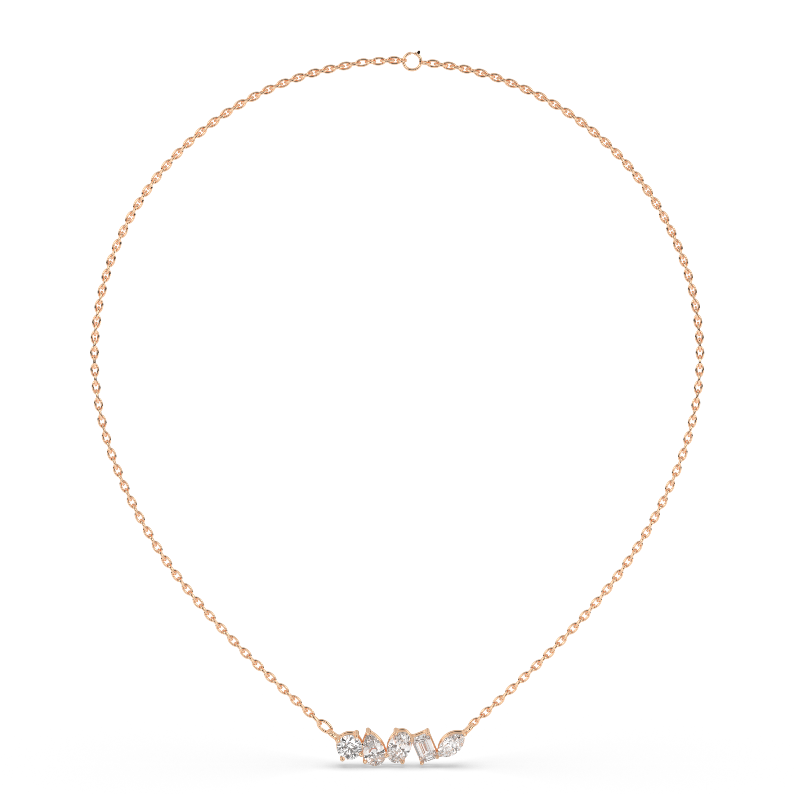Cocktail Diamond Necklace