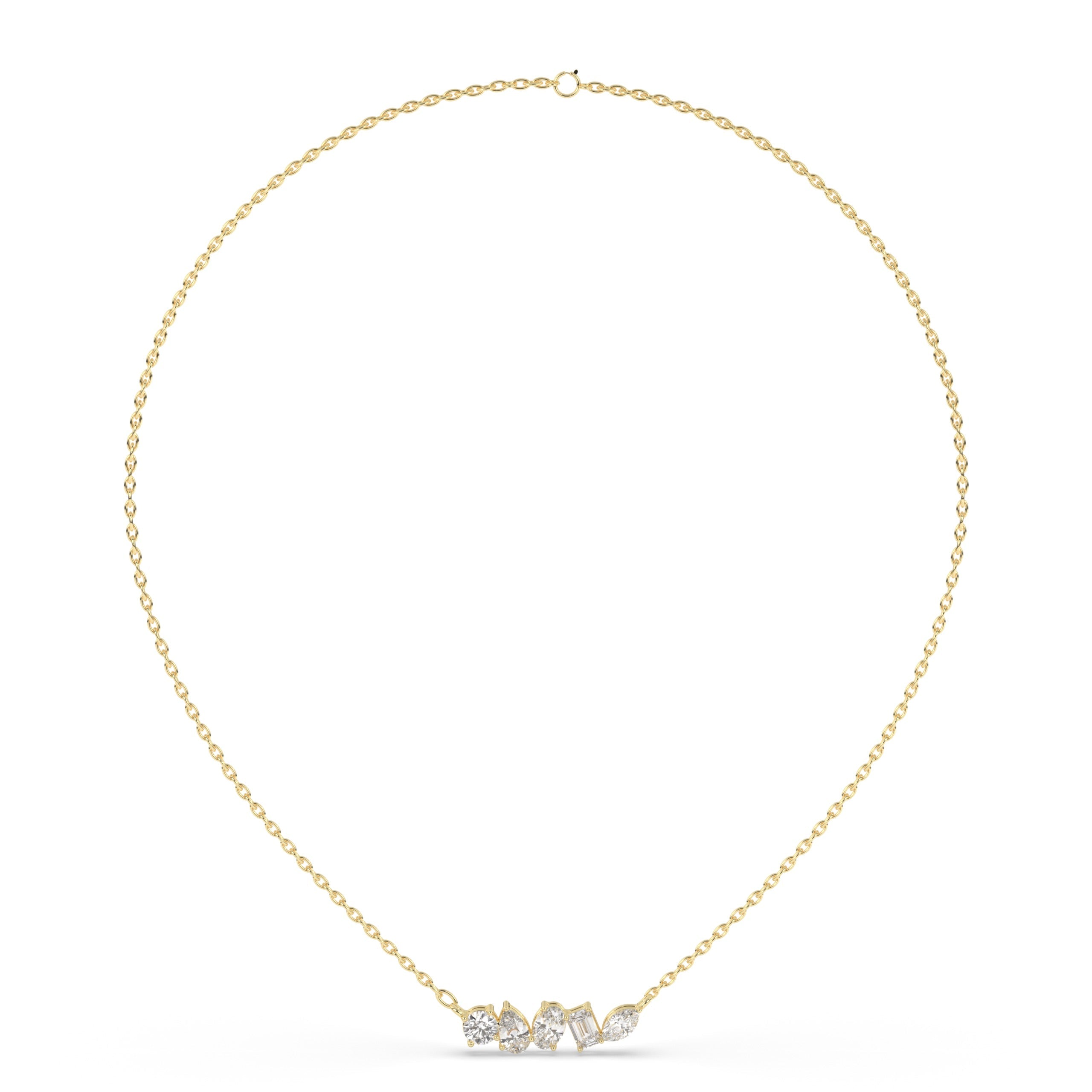 Cocktail Diamond Necklace