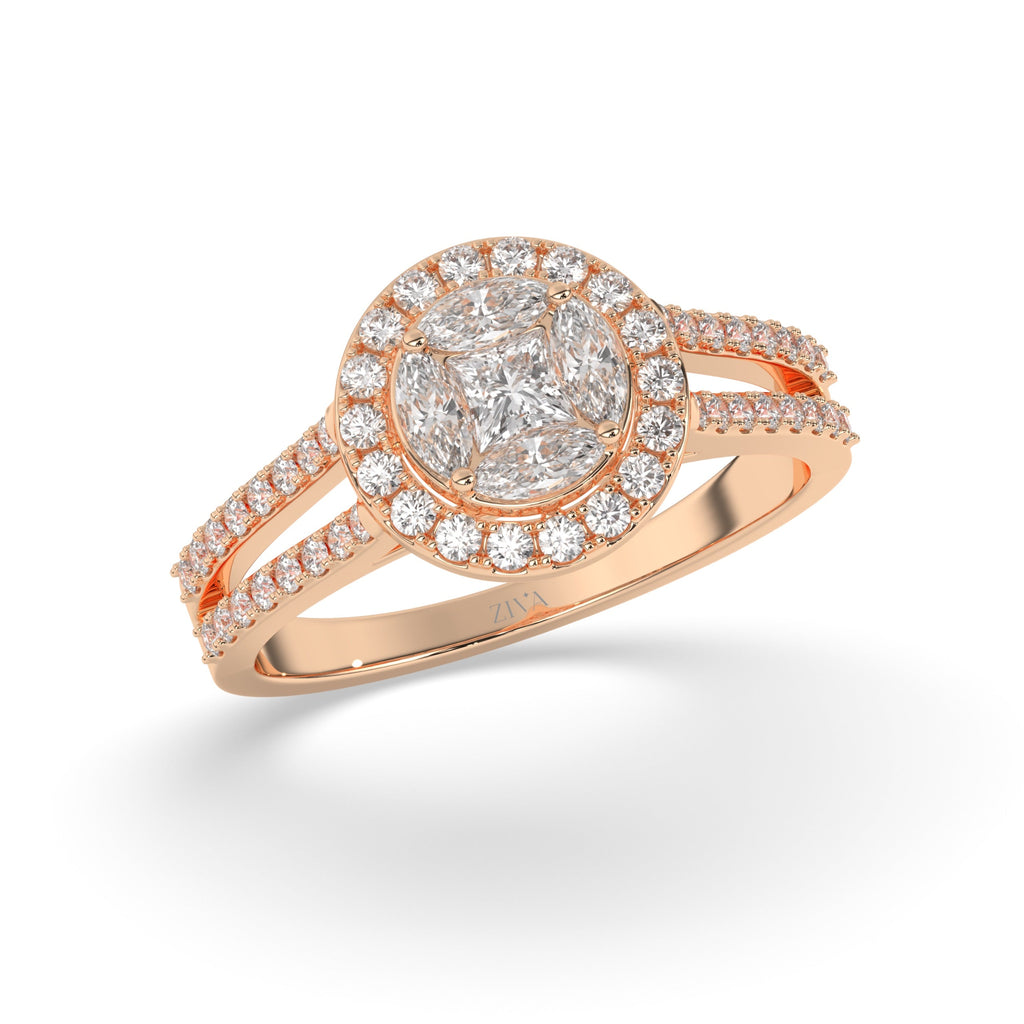 Brillique Diamond Wedding Ring