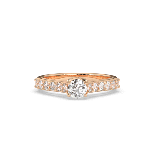 Verdiana Halo Diamond Ring