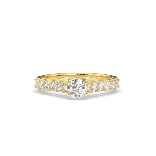 Verdiana Halo Diamond Ring