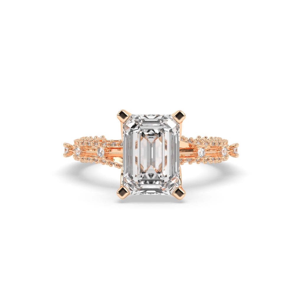 Luxeva Halo Diamond Ring