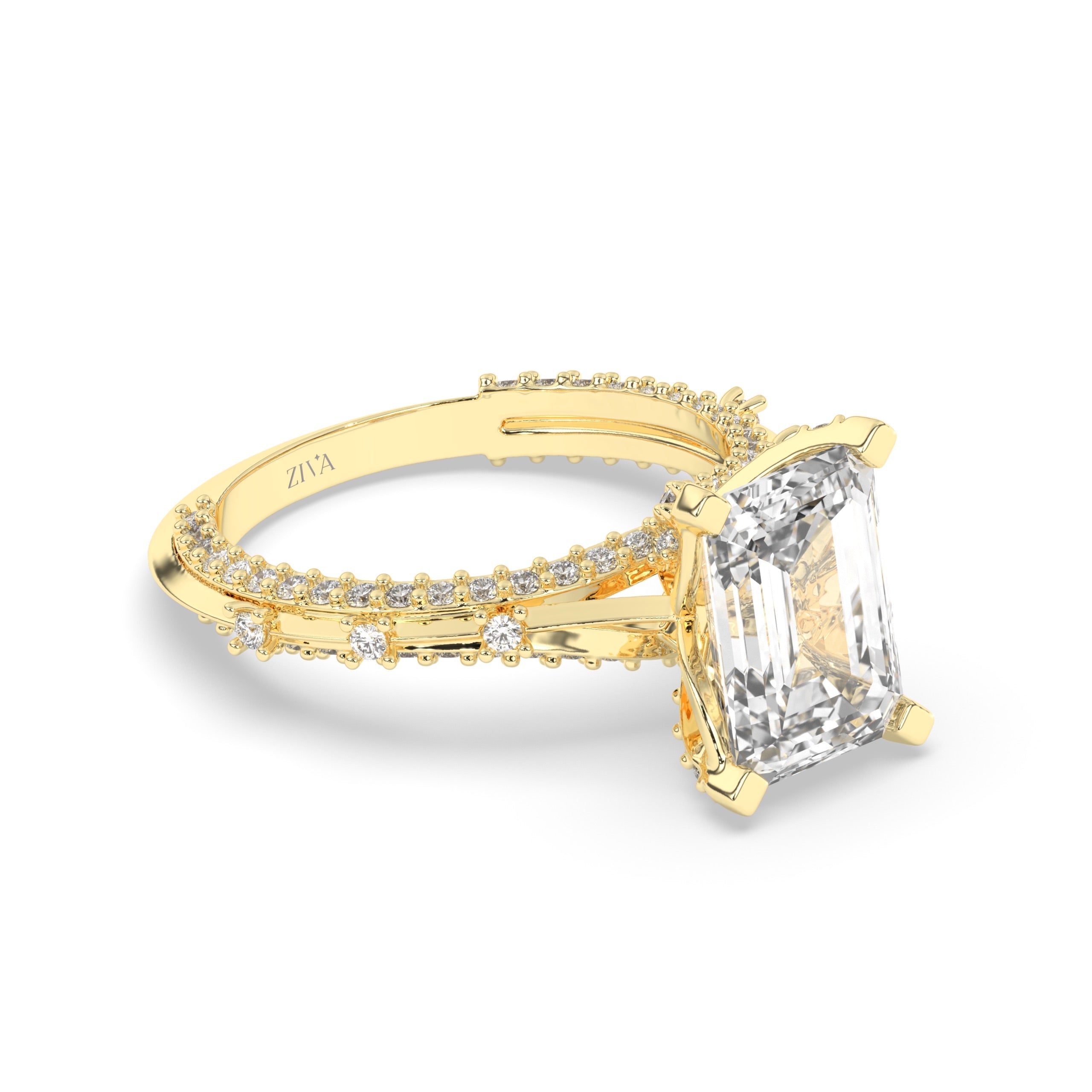 Luxeva Halo Diamond Ring