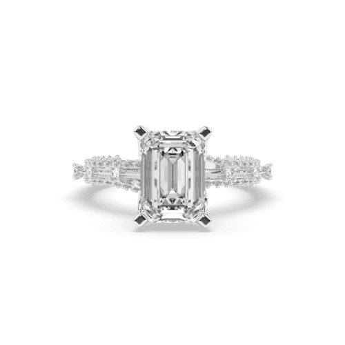 Luxeva Halo Diamond Ring