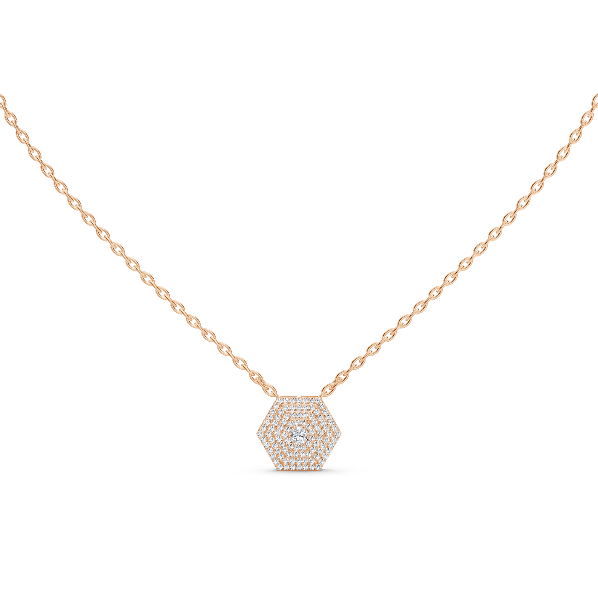 Hexora Diamond Necklace