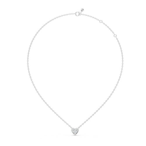 Alessia Heart Shaped Diamond Necklace