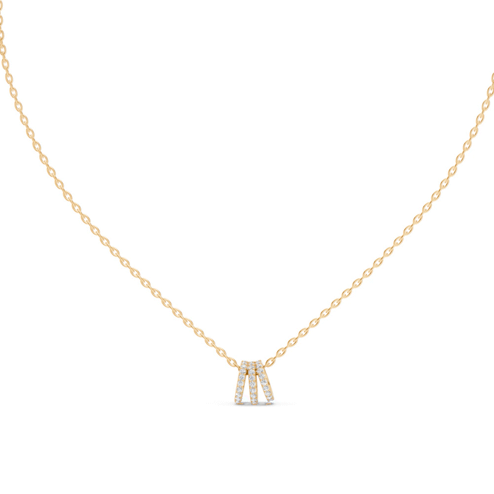 Trilina Diamond Necklace
