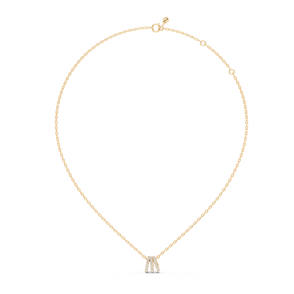 Trilina Diamond Necklace