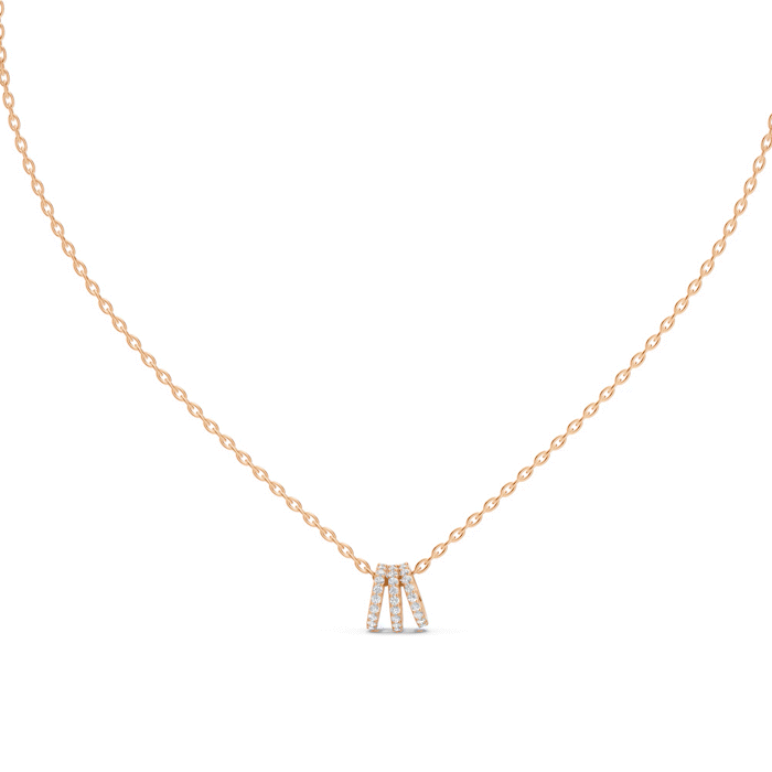Trilina Diamond Necklace