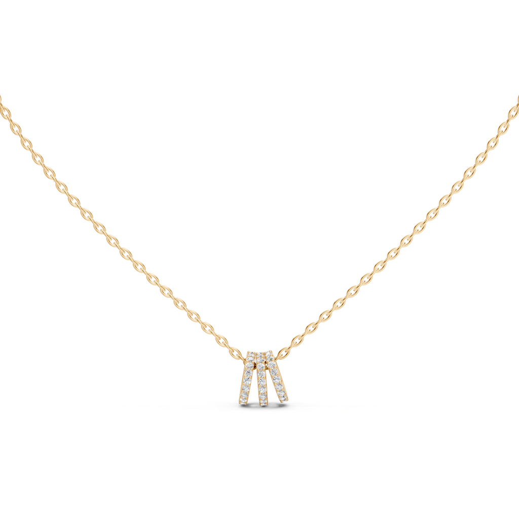Trilina Diamond Necklace