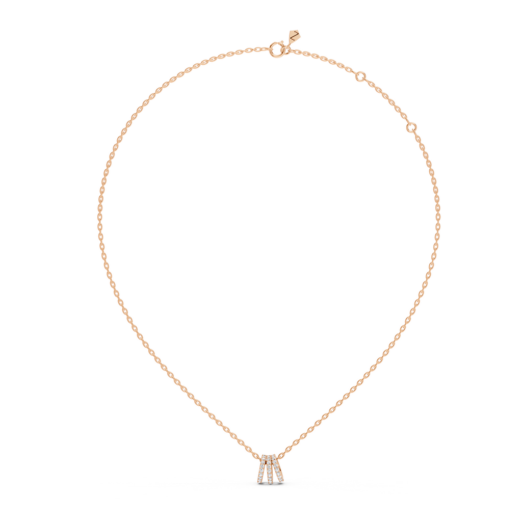 Trilina Diamond Necklace