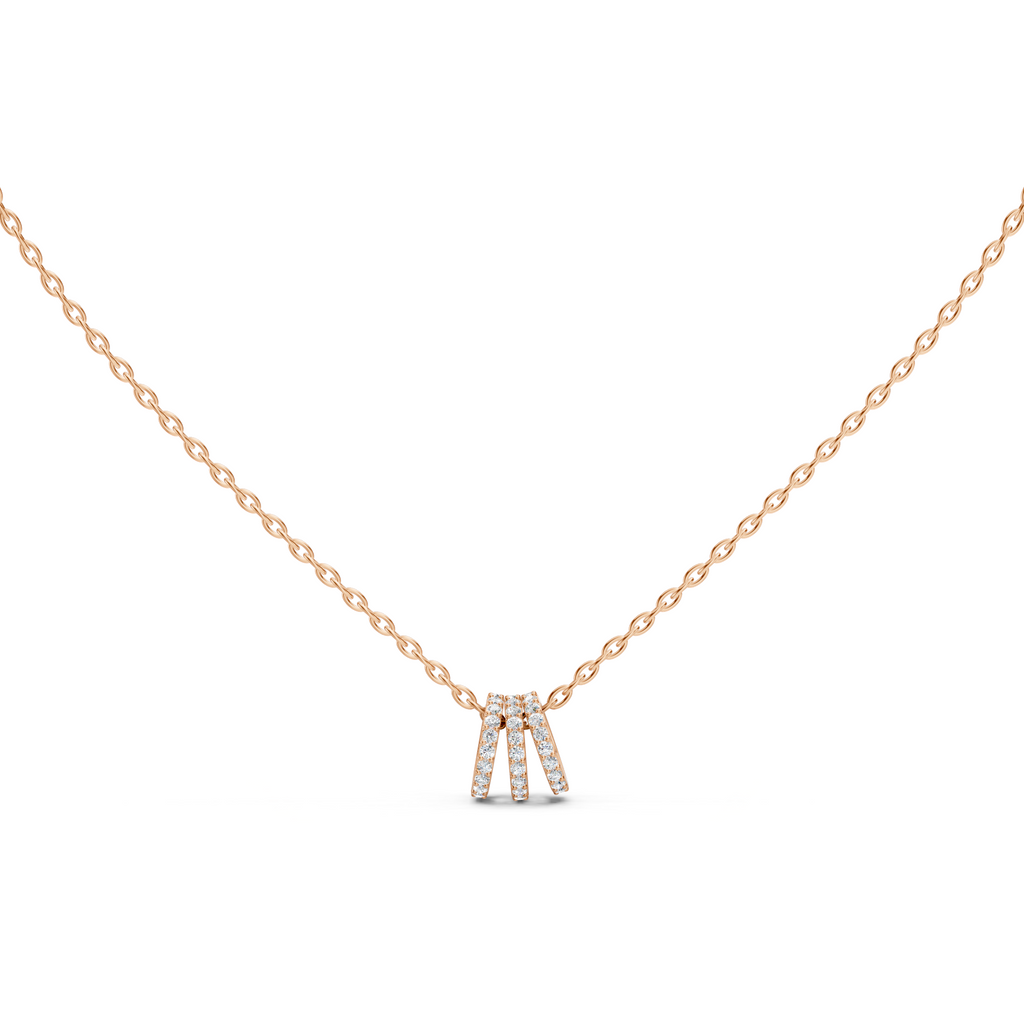 Trilina Diamond Necklace